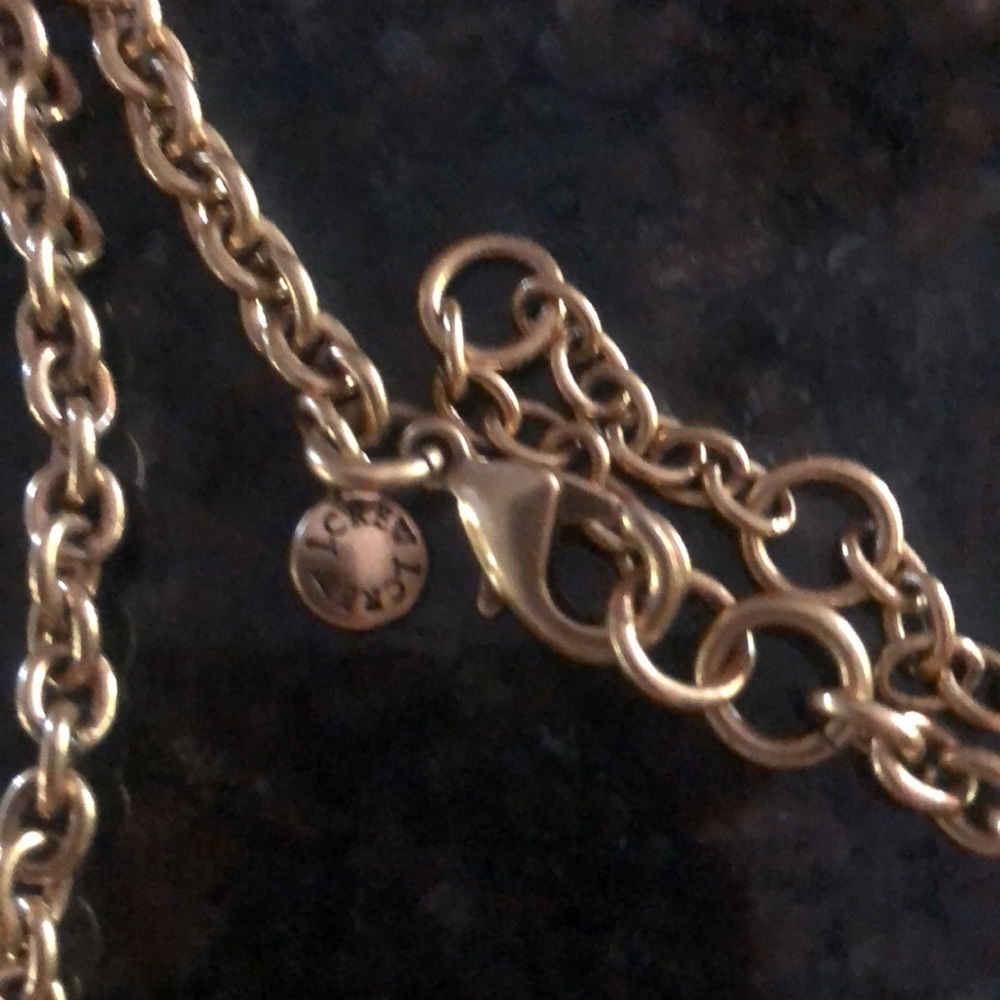 J Crew Gold Tone Statement Necklace - Picture 3 of 4